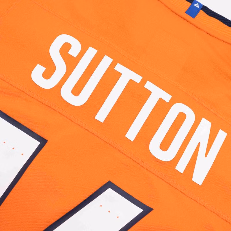 Courtland Sutton #14 Denver Broncos Nike Game NFL Jersey Orange view 4