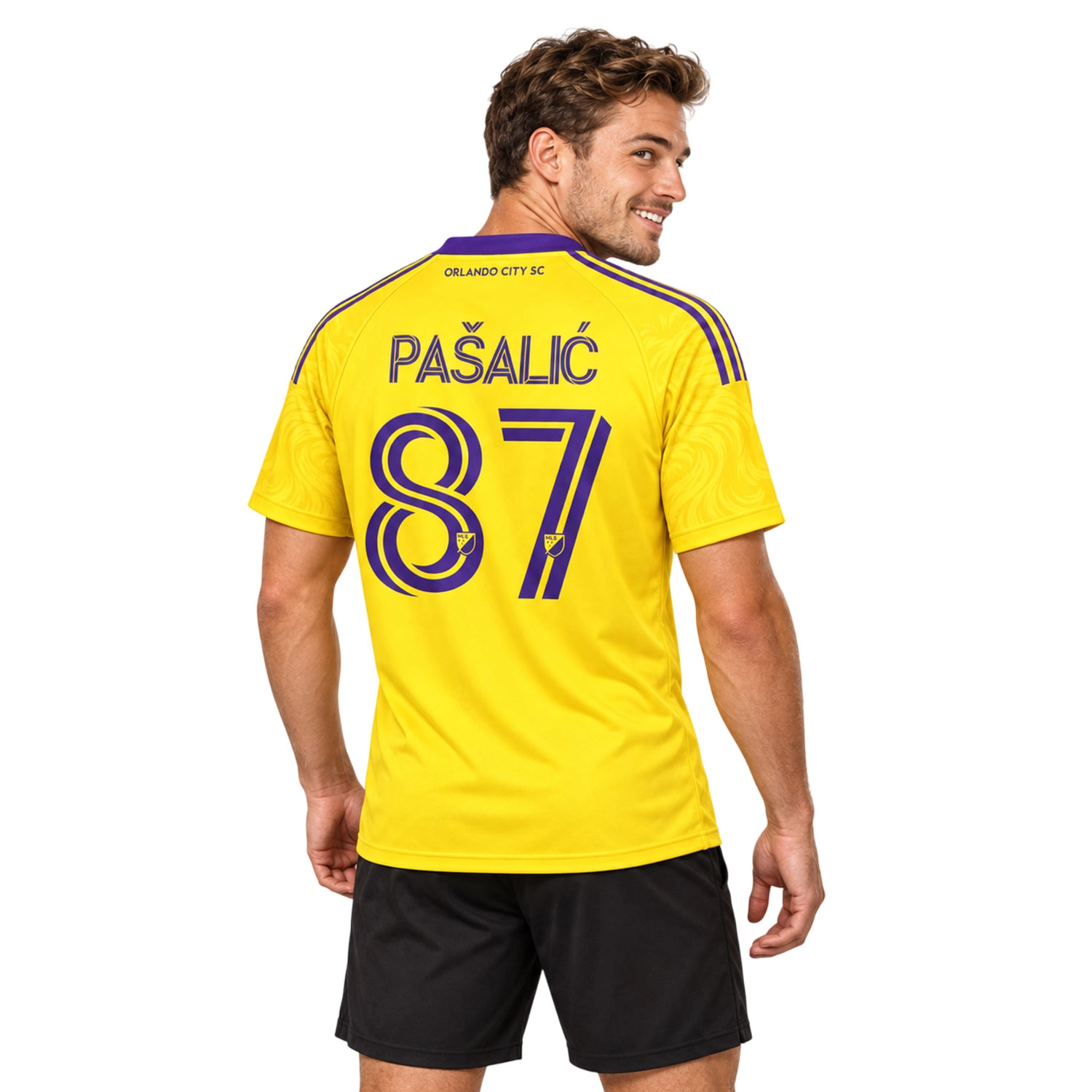 Marco Pasalic Orlando City Jersey Special Gold Fan Shirt