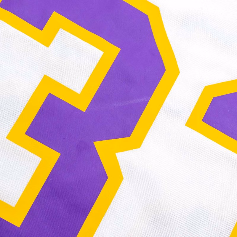 Shaquille O'Neal #33 LSU Tigers 1990-91 Mitchell & Ness Authentic NCAA Jersey White view 5