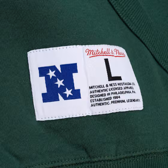 Green Bay Packers City Collection Mitchell & Ness NFL Hoodie Green view 4