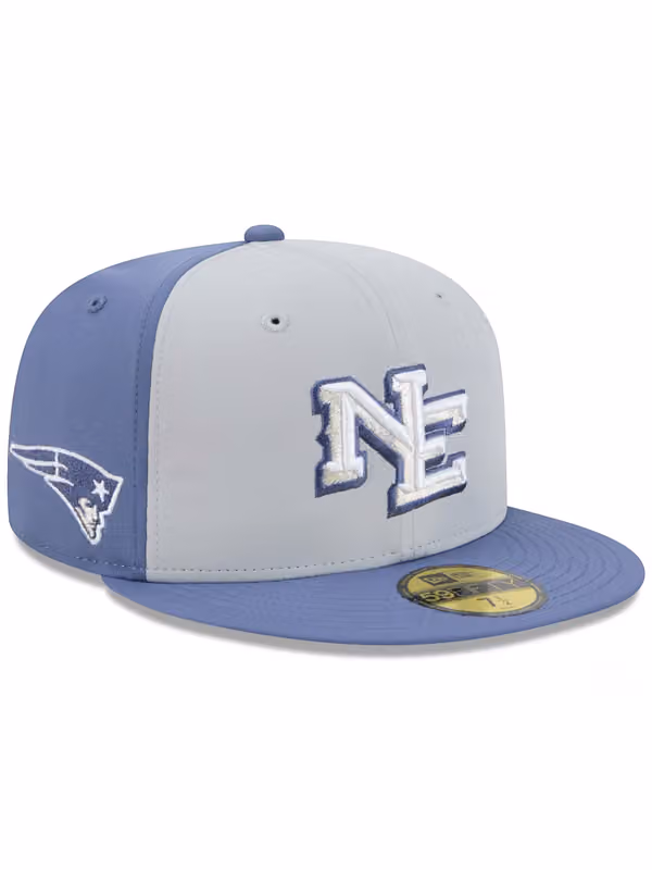 New England Patriots 2026 NFL Rivalries Sideline 59FIFTY Fitted Cap Blue product photo