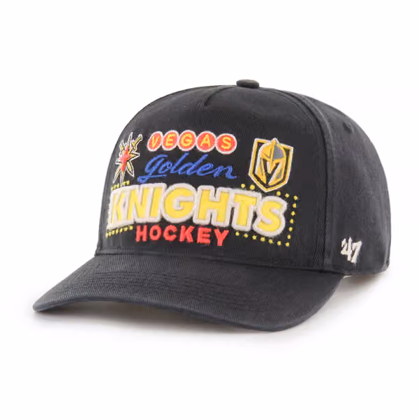 Vegas Golden Knights Hitch Charlton '47 Adjustable NHL Cap Black product photo