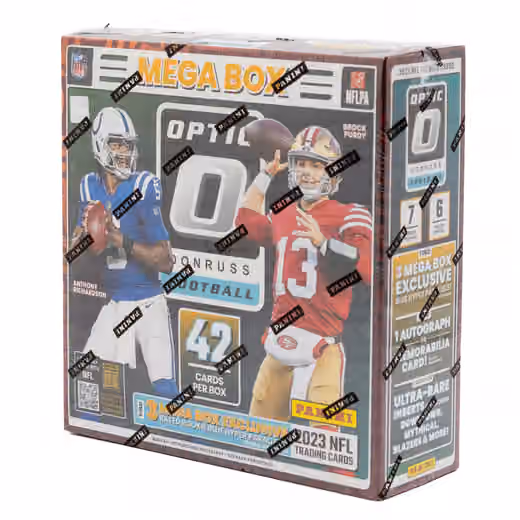 2023 Panini Donruss Optic NFL Football Mega Box view 1