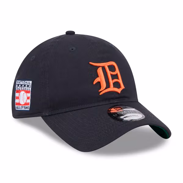 Detroit Tigers 2025 MLB Hall of Fame New 9TWENTY Adjustable Cap Navy product photo