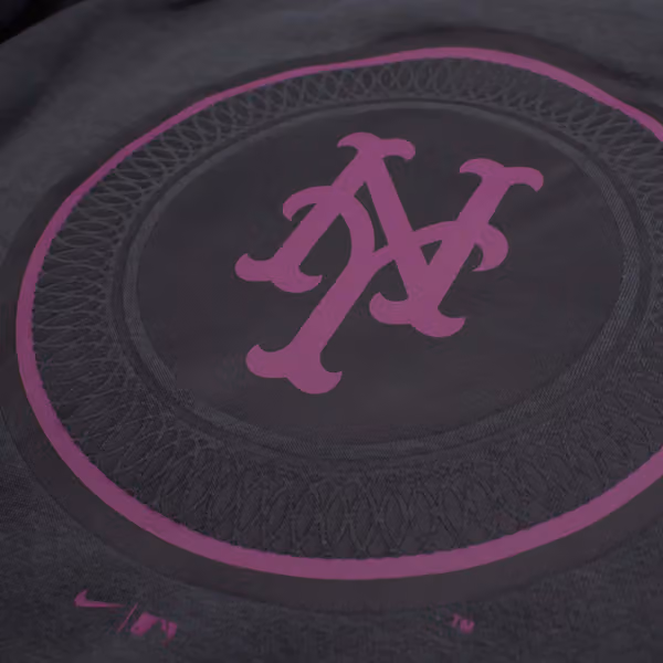 New York Mets City Connect 2-Hit Club Crew Pullover Dark Gray view 5