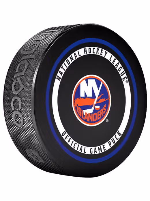 New York Islanders 2026-27 NHL Official Game Puck view 3