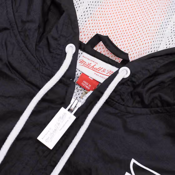 Philadelphia Flyers Undeniable Mitchell & Ness NHL Windbreaker Jacket view 4