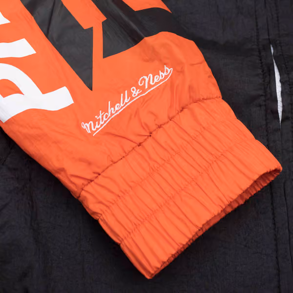 Philadelphia Flyers Undeniable Mitchell & Ness NHL Windbreaker Jacket view 5