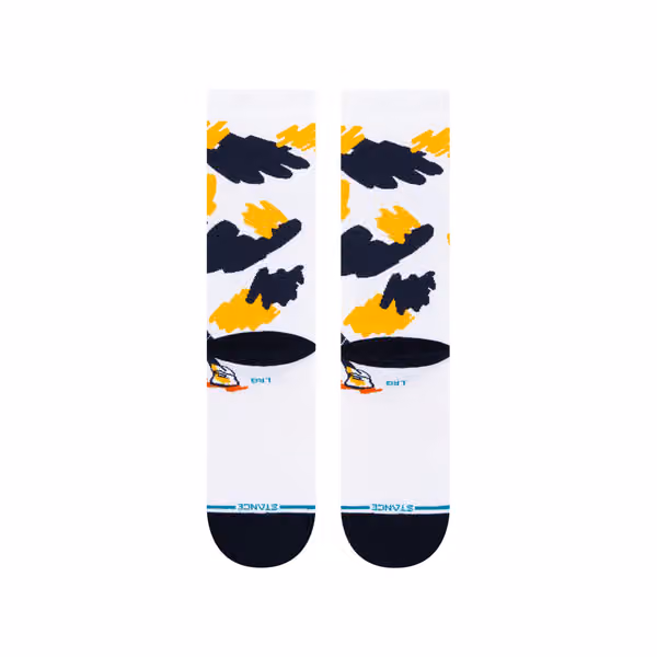 Donovan Mitchell Utah Jazz Stance Paint NBA Crew Socks view 3
