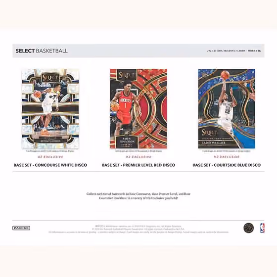 2023/24 Panini Select Basketball NBA Hybrid H2 Box view 2