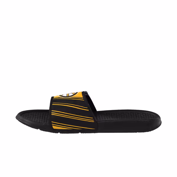 Boston Bruins Legacy Velcro NHL Sport Slides view 4