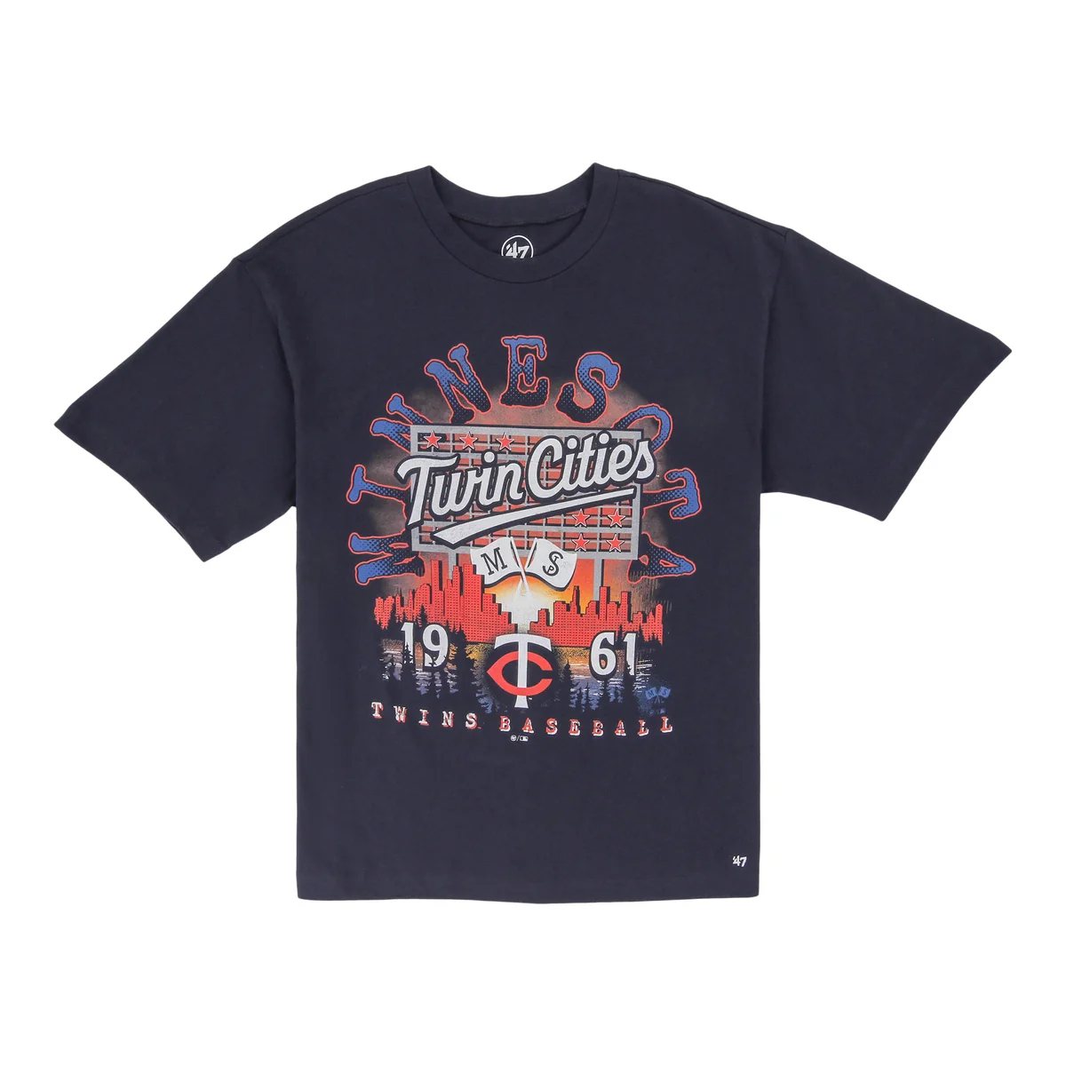 Minnesota Twins MLB Sigma '47 T-Shirt front view