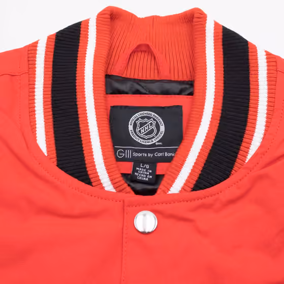 Chicago Blackhawks G-III Tailback NHL Varsity Jacket Red view 5