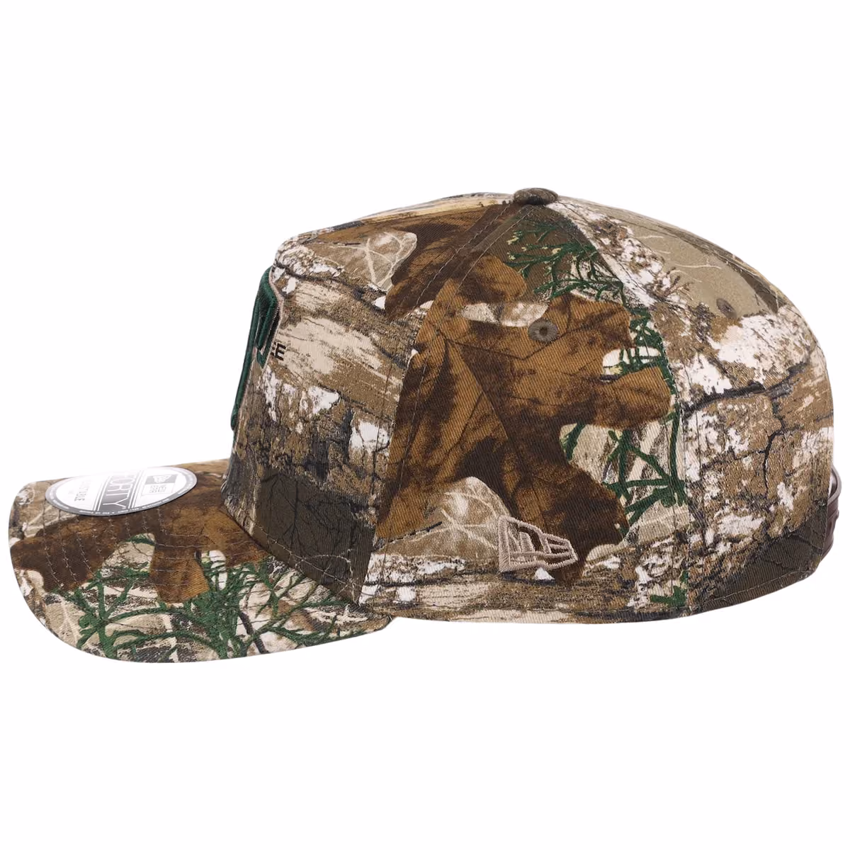 Texas Rangers MLB Realtree FASHION CORE New Era 9FORTY A-Frame detail view