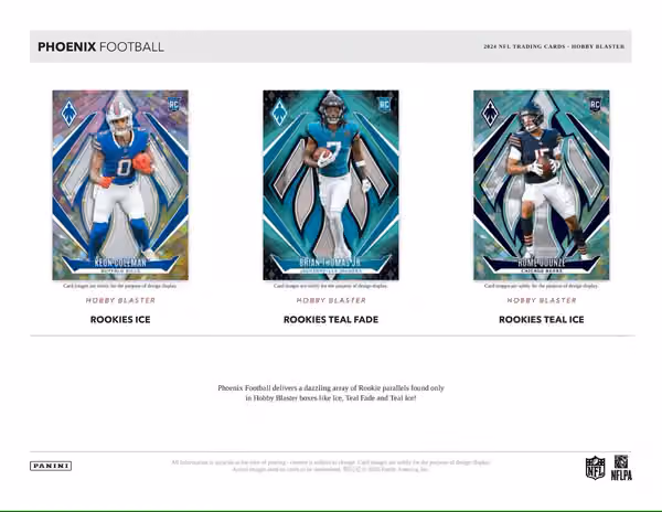 2024 Panini Phoenix Football NFL Blaster Box view 3