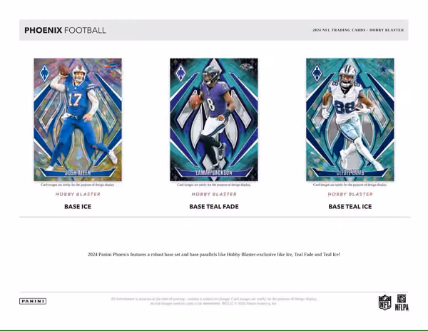 2024 Panini Phoenix Football NFL Blaster Box view 2