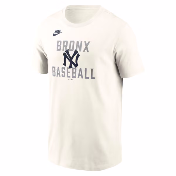 New York Yankees Cooperstown 70s Inspired MLB T-Shirt Cream view 1