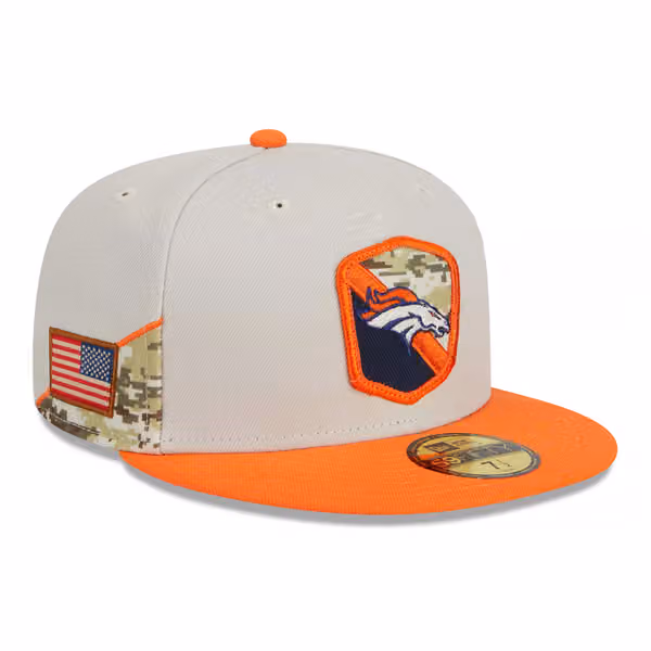 Denver Broncos 2023 NFL Salute to Service New Era 59FIFTY Fitted Cap product photo