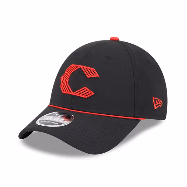 Cincinnati Reds Official MLB City Connect New Era Stretch-Snap 9FORTY Cap product photo