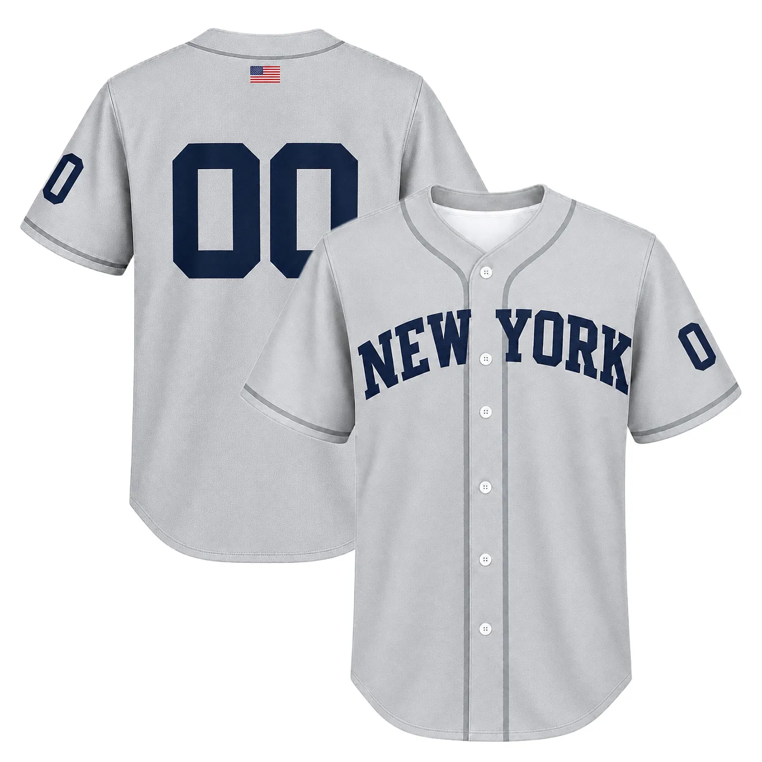 New York Yankees Road Jersey 2026 Dynamic Custom Number