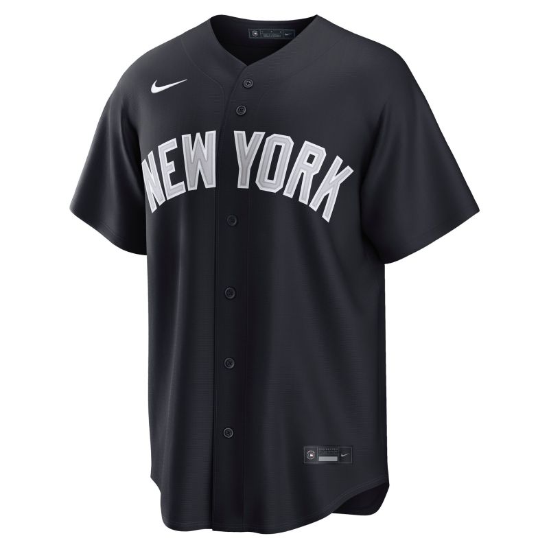 New York Yankees Replica Alternate MLB Jersey Navy view 1