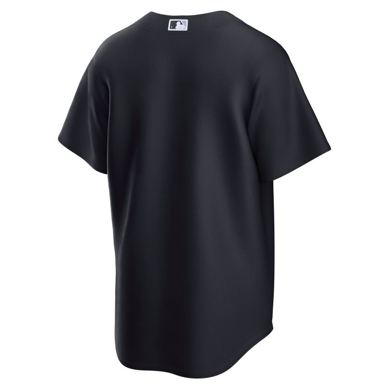 New York Yankees Replica Alternate MLB Jersey Navy view 2