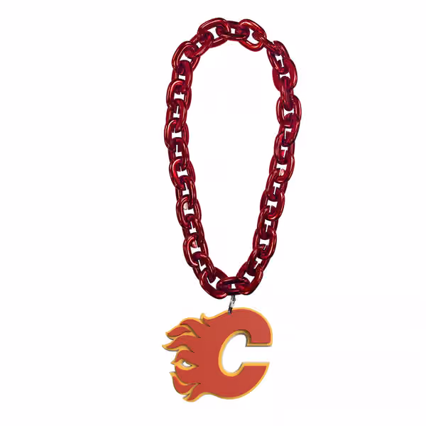 Calgary Flames Big Logo NHL Fan Chain view 1