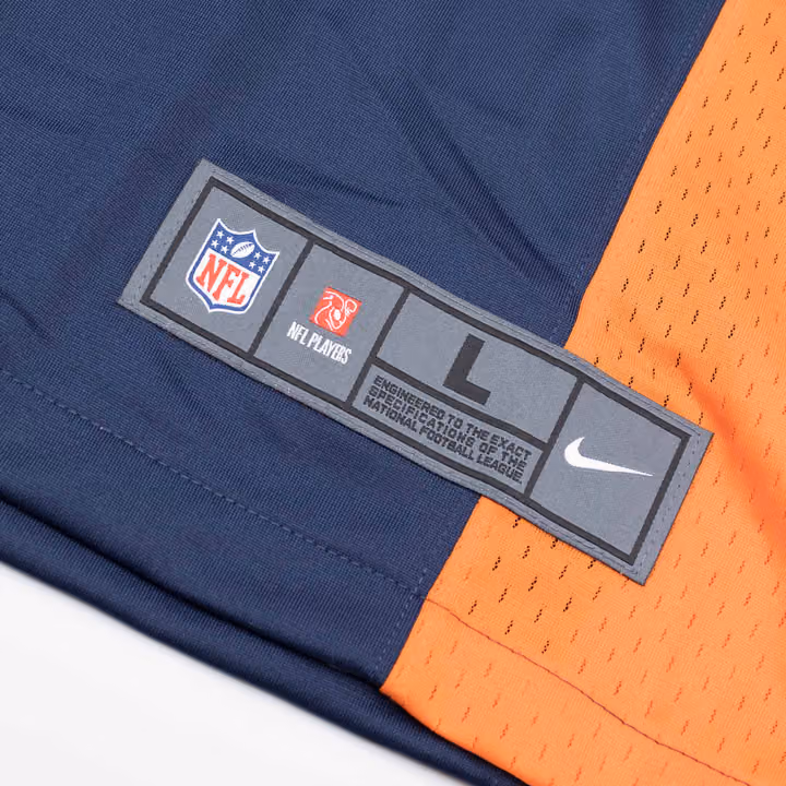 Teddy Bridgewater #5 Denver Broncos Nike Game NFL Jersey Alternate Navy view 6