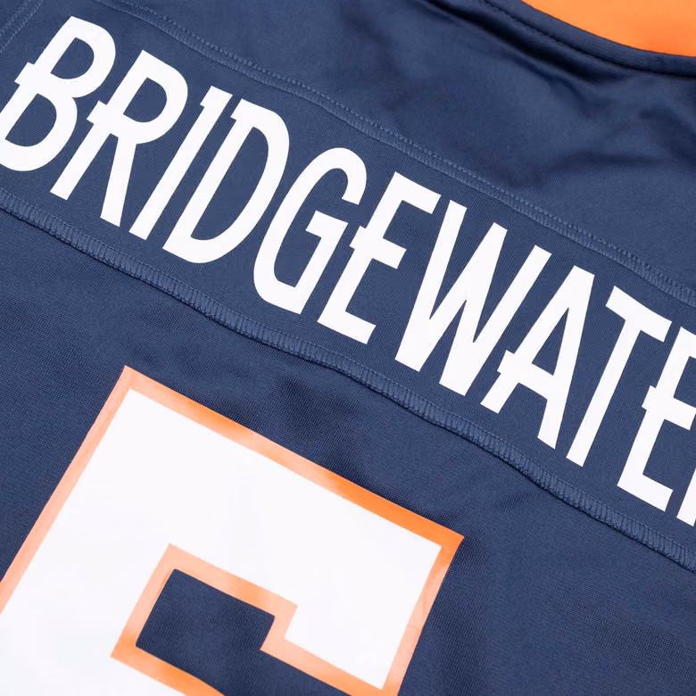 Teddy Bridgewater #5 Denver Broncos Nike Game NFL Jersey Alternate Navy view 4
