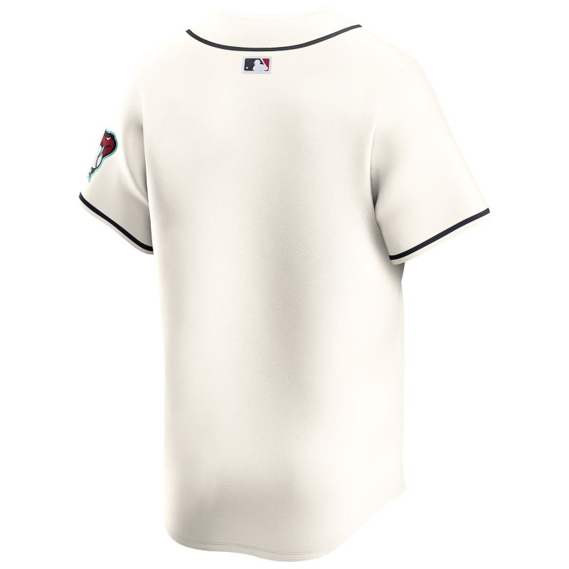 Arizona Diamondbacks Nike Limited MLB Baseball Jersey Home Cream view 2